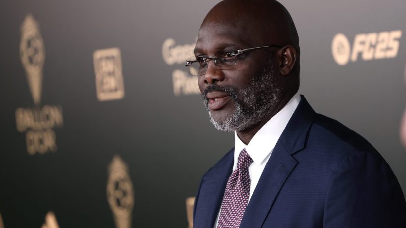 George Weah is the biggest hitter on Fifa's Players' Voice Panel