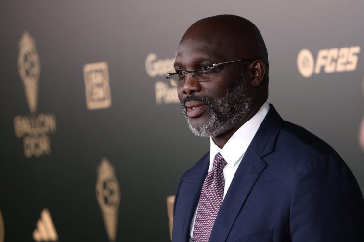 George Weah is the biggest hitter on Fifa's Players' Voice Panel