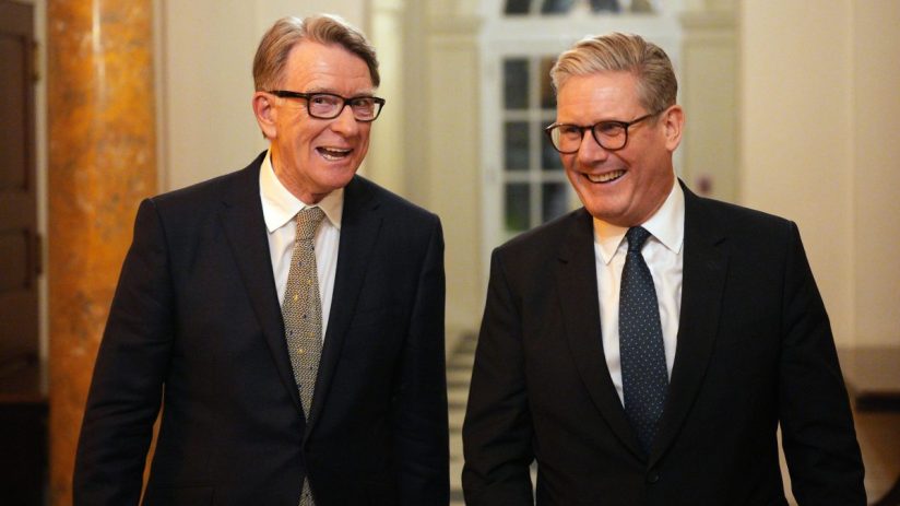 Keir Starmer made Peter Mandelson US Ambassador