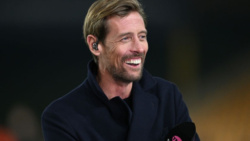 Peter Crouch's podcast is hosted on Acast. (Photo by Gareth Copley/Getty Images)