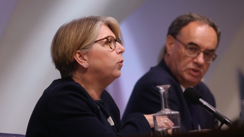 The Bank of England's Breeden argued the recent inflation bump was transitory (Photo by Chris Ratcliffe/Bloomberg via Getty Images)
