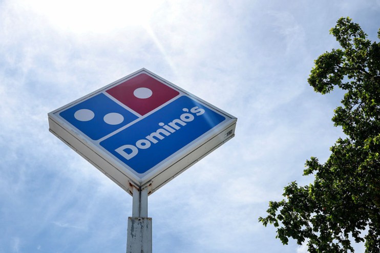 Domino's is hoping its new chicken menu will boost sales. (Photo by Joe Raedle/Getty Images)