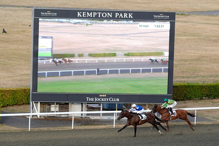 Kempton is one of four courses to have axed racing on Wednesday in an industry strike in protest at a proposed tax increase