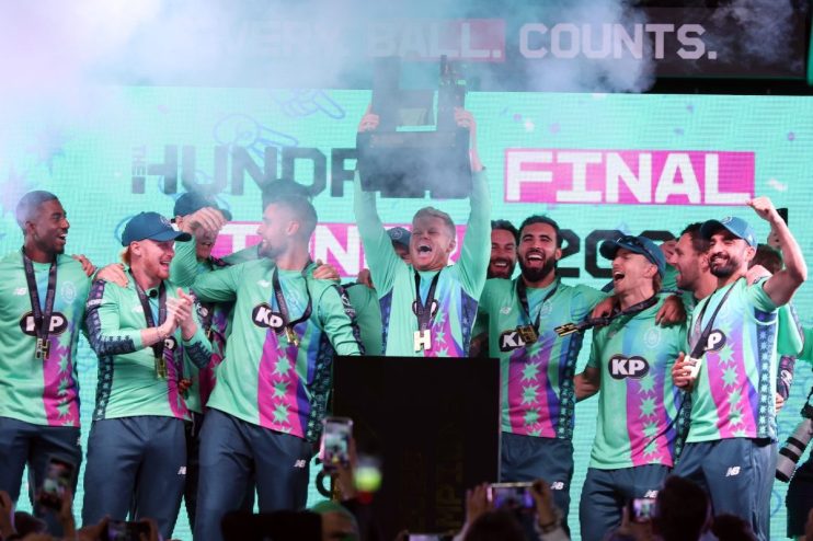 Oval Invincibles won The Hundred men's competition for a third time in a row this year