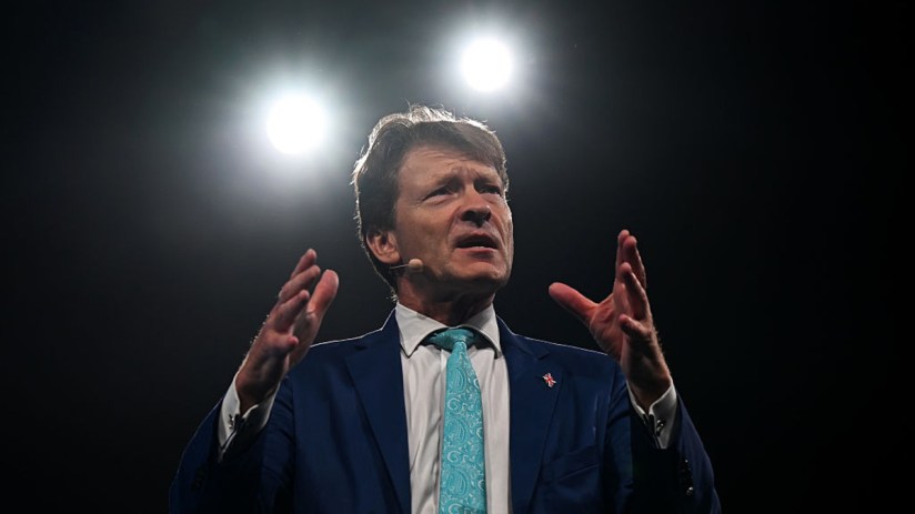 Richard Tice is the deputy leader of Reform UK. (Photo by Leon Neal/Getty Images)