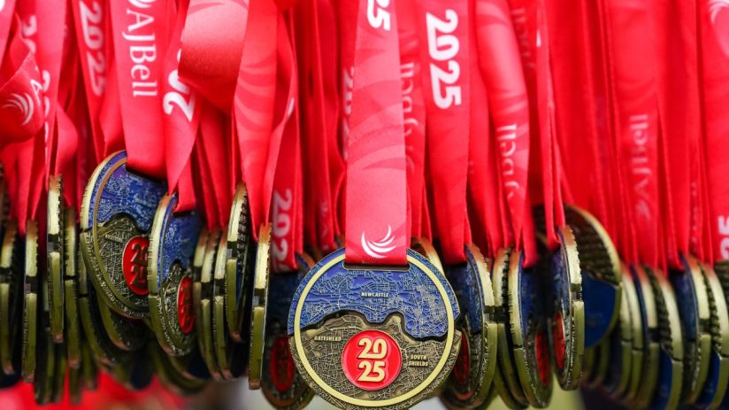 Great North Run medals showed an aerial view of Sunderland instead of Newcastle