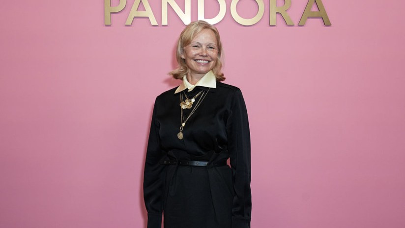 Pamela Anderson attends Pandora's Talisman Collection Launch in September 2025 in New York City. (Photo by John Nacion/Getty Images)