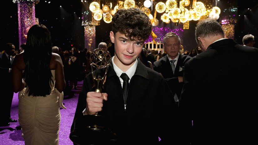 Adolescence actor Owen Cooper for his starring role in the Netflix hit. Credit - Getty.