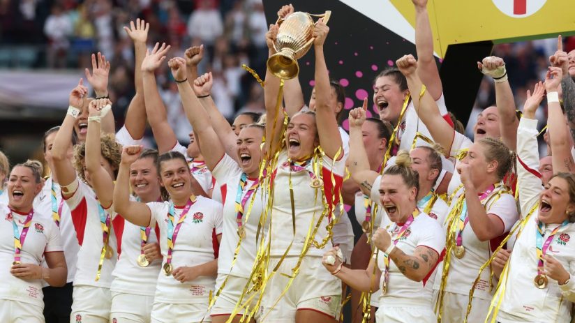 England won the Women's Rugby World Cup on Saturday against Canada