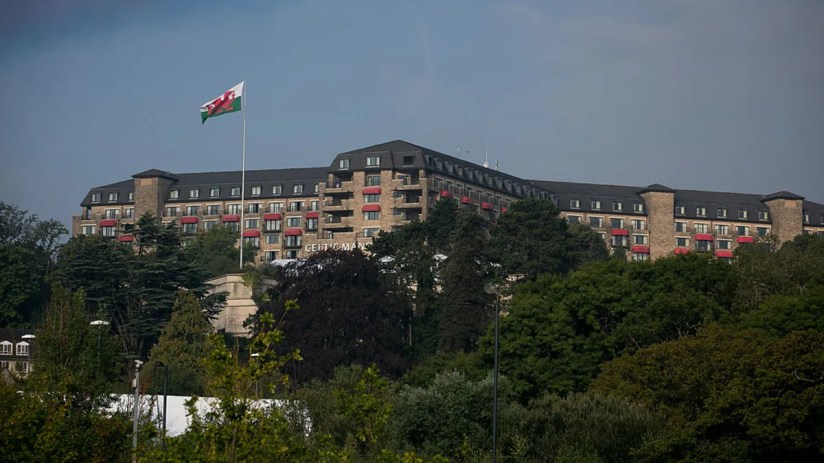Celtic Manor Resort is owned by Sir Terry Matthews and hosted the 2010 Ryder Cup. (Photo by Matt Cardy/Getty Images)