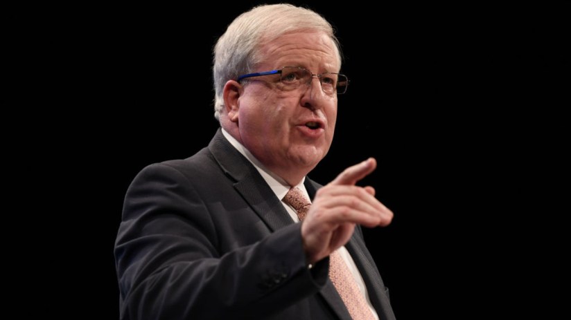 Former Conservative minister Patrick McLoughlin is to step down. (Photo by Carl Court/Getty Images)