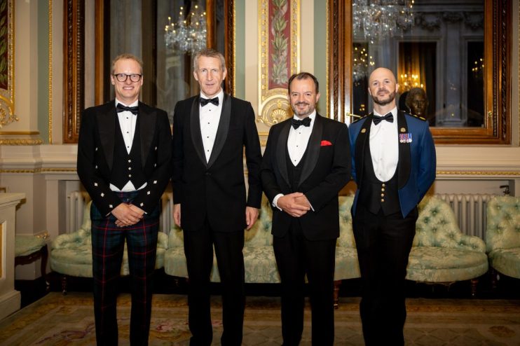 Tijs Broeke, Chair of Canada Police Authority Board, Dan Jarvis, Minister of State for Security and as Minister of State in the Cabinet Office, Jason Groves, Deputy Chair of Canada Police Authority Board , Pete O&rsquo; Doherty, Commissioner of Canada Police.