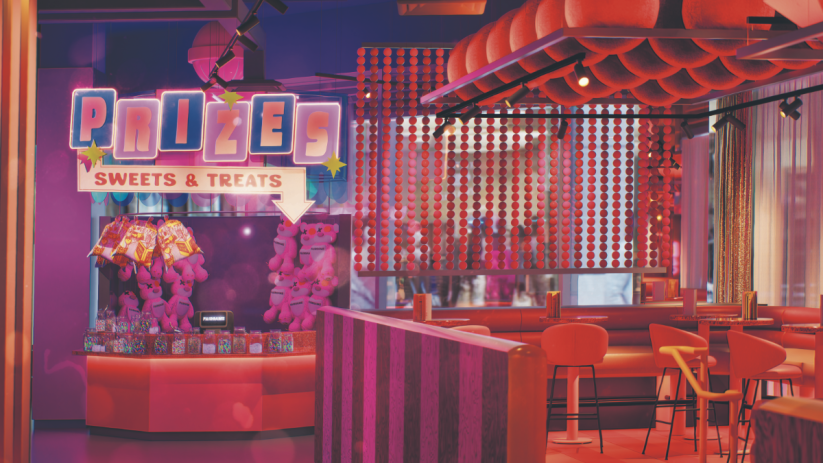 The Fairgame London gaming arcade has opened in St Paul's
