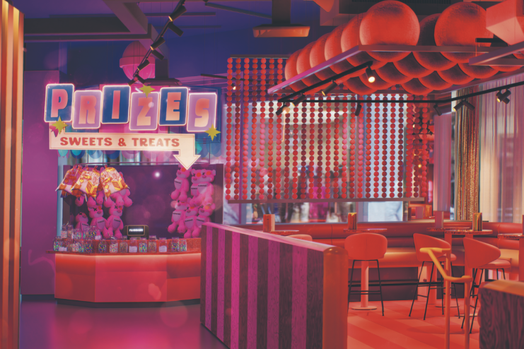 The Fairgame London gaming arcade has opened in St Paul's