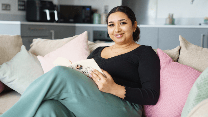 Aisha bought a Shared Ownership property with L&Q Homes