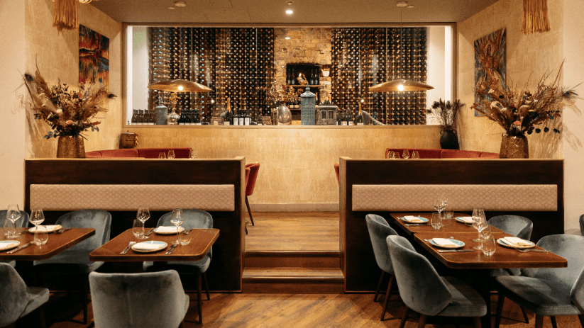 The Kahani restaurant in Sloane Square