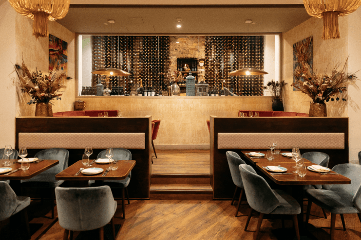 The Kahani restaurant in Sloane Square