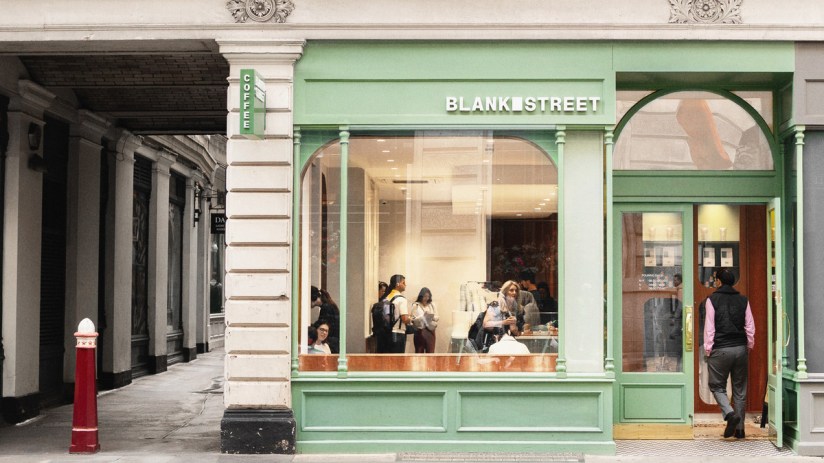 Blank Street's Gracechurch location. Credit: Blank street