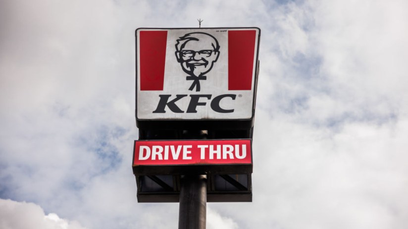 KFC's UK turnover fell in 2024. (Photo by Lauren DeCicca/Getty Images)