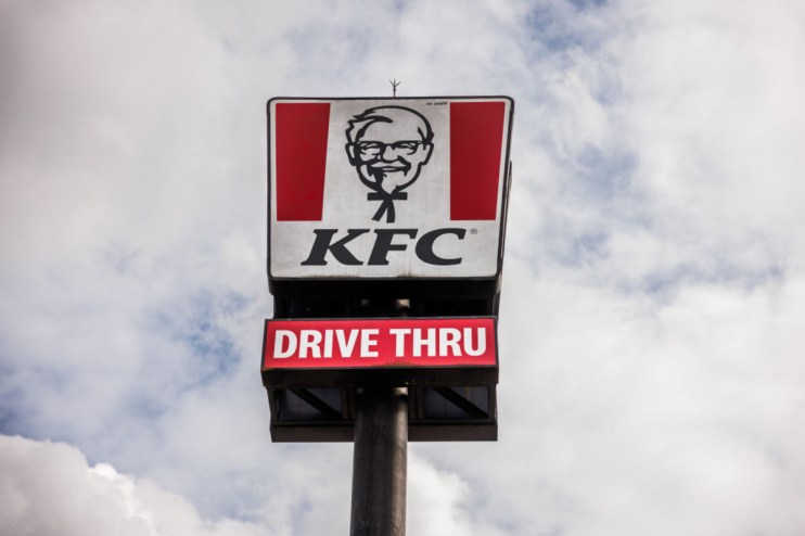 KFC's UK turnover fell in 2024. (Photo by Lauren DeCicca/Getty Images)