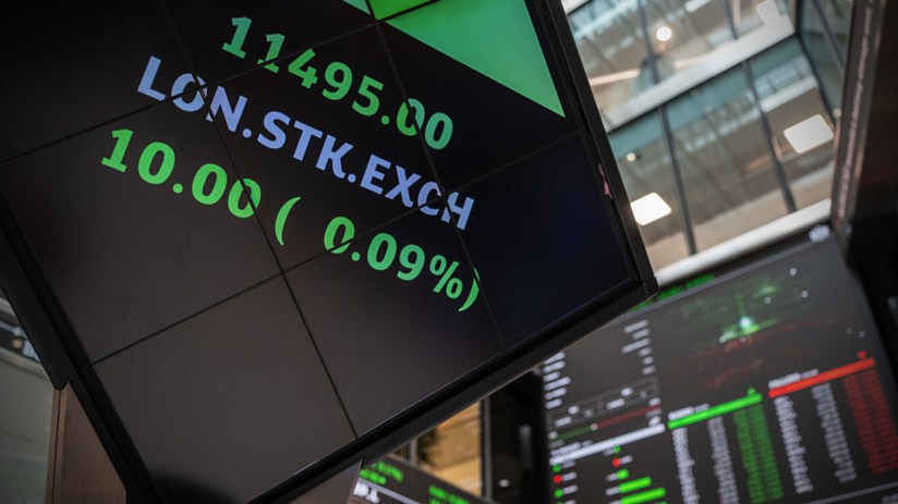 Getty Images logo displayed on a digital screen, highlighting its prominence in the media and photography industry.