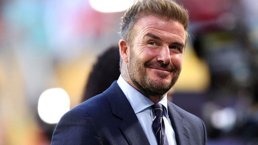 David Beckham's business empire has enjoyed a record year. (Photo by Megan Briggs/Getty Images)