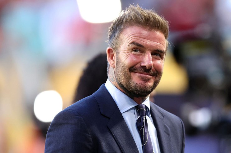 David Beckham's business empire has enjoyed a record year. (Photo by Megan Briggs/Getty Images)
