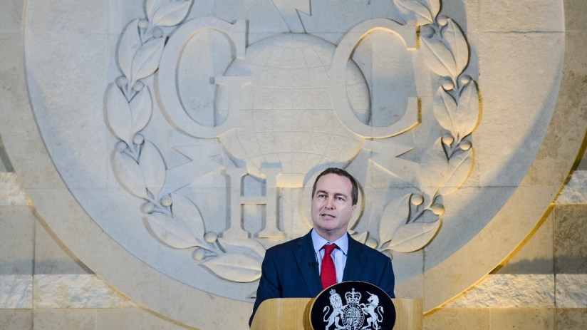 Robert Hannigan said no company hit by a cyberattack should be offline for two weeks (Photo by Ben Birchall/AFP via Getty Images)