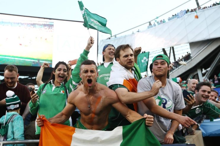 Insurance giant Gallagher will sponsor the Chicago rematch between rugby&rsquo;s All Blacks and Ireland next month, described by many as rugby's Super Bowl this year.