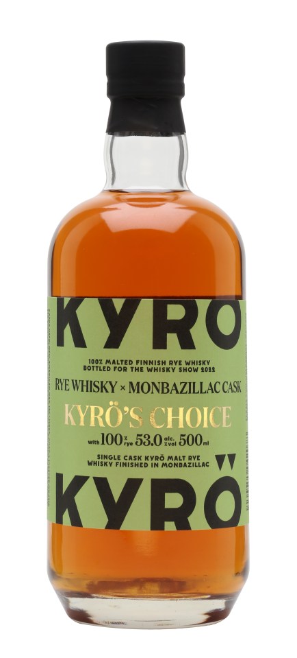 Kyro Monbazillac cask showcasing premium whiskey aging process in a business setting