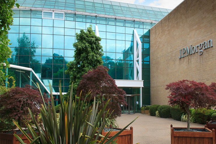 JP Morgan's Bournemouth Office.