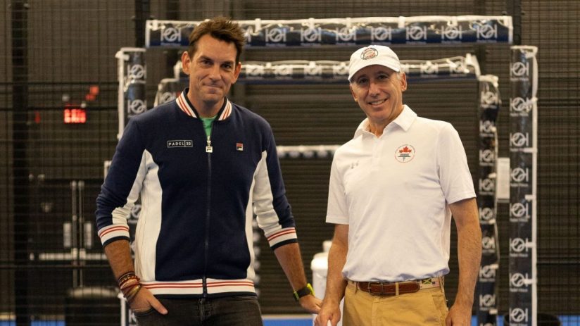 Ben Nichols and Bill Ullman are co-founders of the Anglo American Padel Cup
