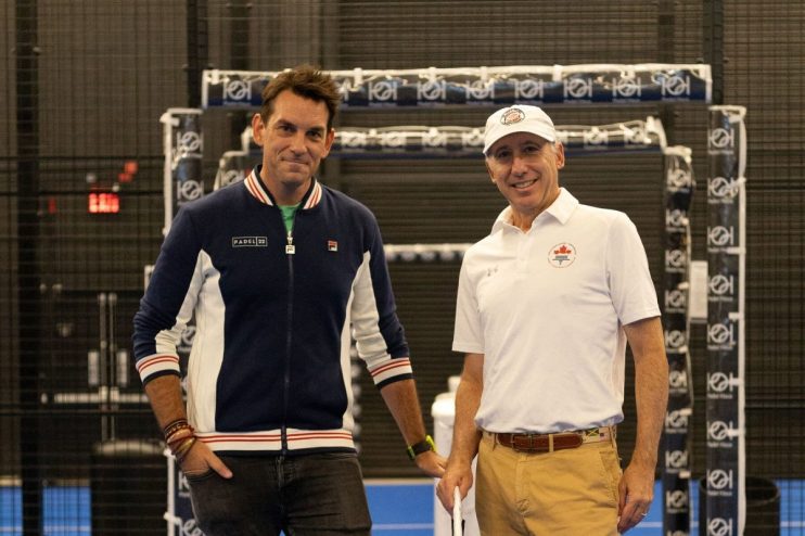 Ben Nichols and Bill Ullman are co-founders of the Anglo American Padel Cup