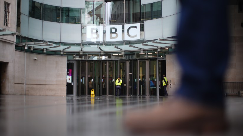 The BBC's London headquarters
