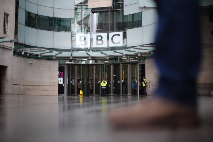 The BBC's London headquarters