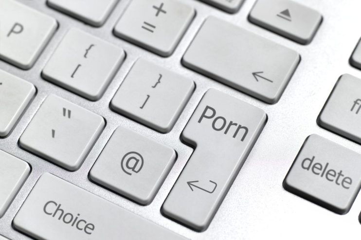 Getty Images logo displayed prominently on a computer screen, representing stock photography and media resources in a busi...