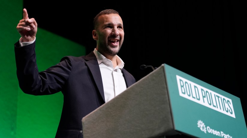 Green Party leader Zack Polanski