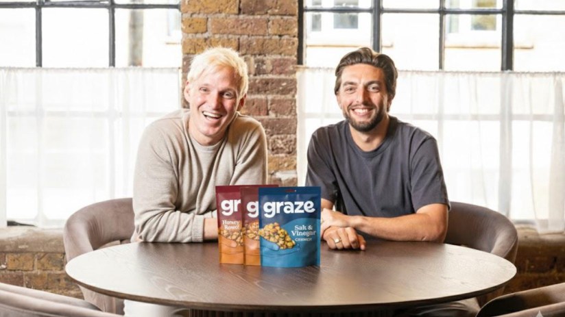 Candy Kittens and Graze collaboration showcasing colorful gourmet sweets in elegant packaging on a stylish display