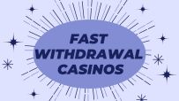 Fast withdrawal casino interface showcasing quick transaction options and user-friendly design elements for seamless gamin...