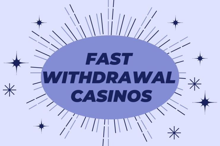 Fast withdrawal casino interface showcasing quick transaction options and user-friendly design elements for seamless gamin...