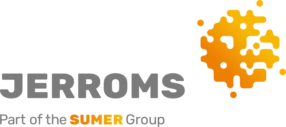 Jerroms COL 1 business meeting with executives discussing financial strategies in a modern conference room setting