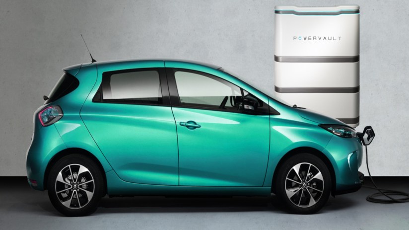 Powervault 3 EV home energy storage unit with sleek design, showcasing advanced technology for efficient power management