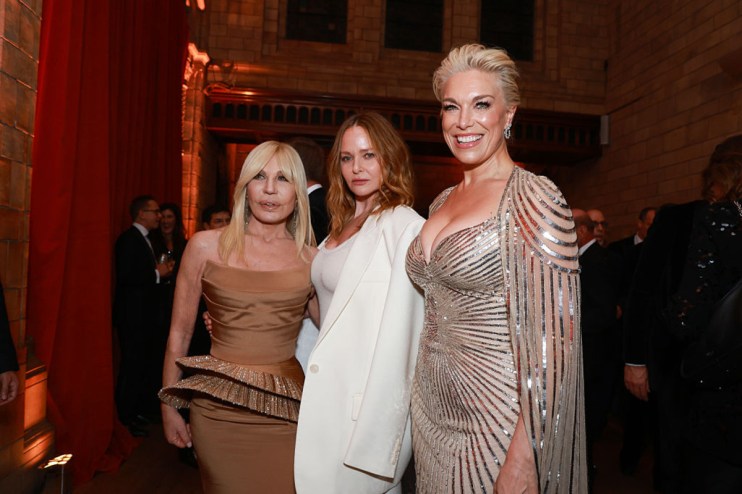 Stella McCartney presenting her latest sustainable fashion collection at a high-profile industry event