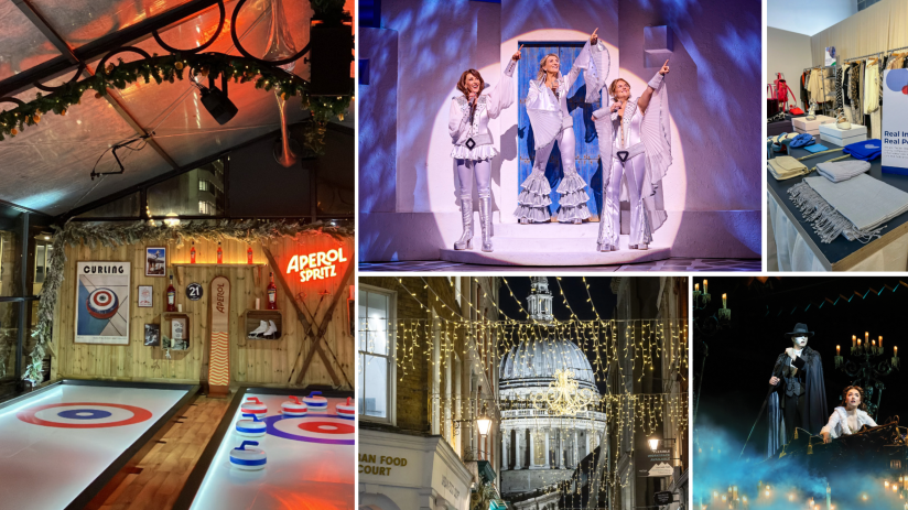 London cityscape with iconic landmarks and festive decorations in January 2026, highlighting upcoming events and attractions.