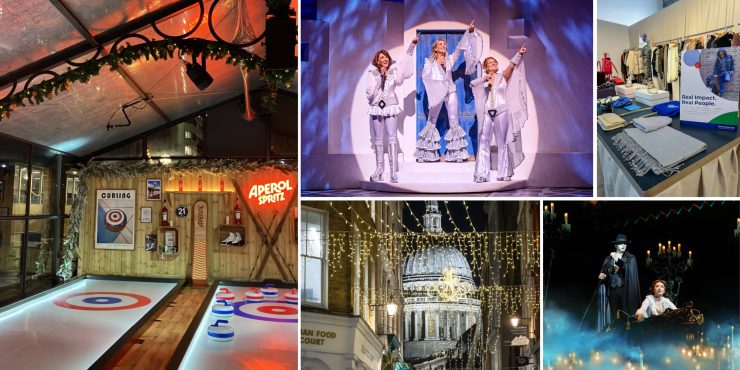 London cityscape with iconic landmarks and festive decorations in January 2026, highlighting upcoming events and attractions.