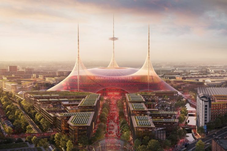 Foster Partners architectural design showcasing innovative, sustainable building concepts in a modern urban setting