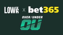 Bet365 over-under betting chart displaying odds and statistics for sports events, highlighting betting trends and probabil...