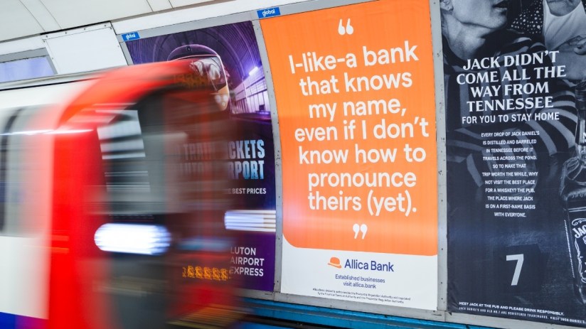 London rail infrastructure and urban development captured in partnership with Allica Bank, showcasing modern transportatio...