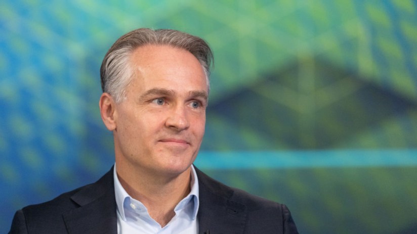 Kurt Bjorklund of Permira in a corporate setting, emphasizing leadership and expertise in global investment strategies.