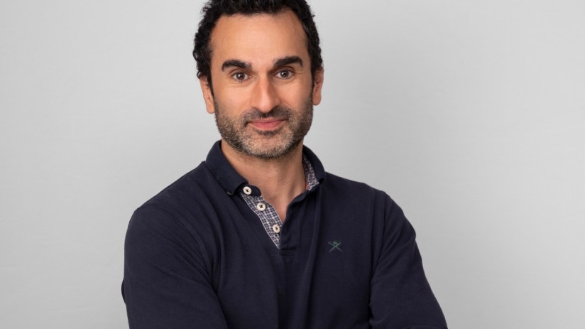 Arman Tahmassebi, CEO of Flagstone, in a professional setting discussing business strategy and leadership.